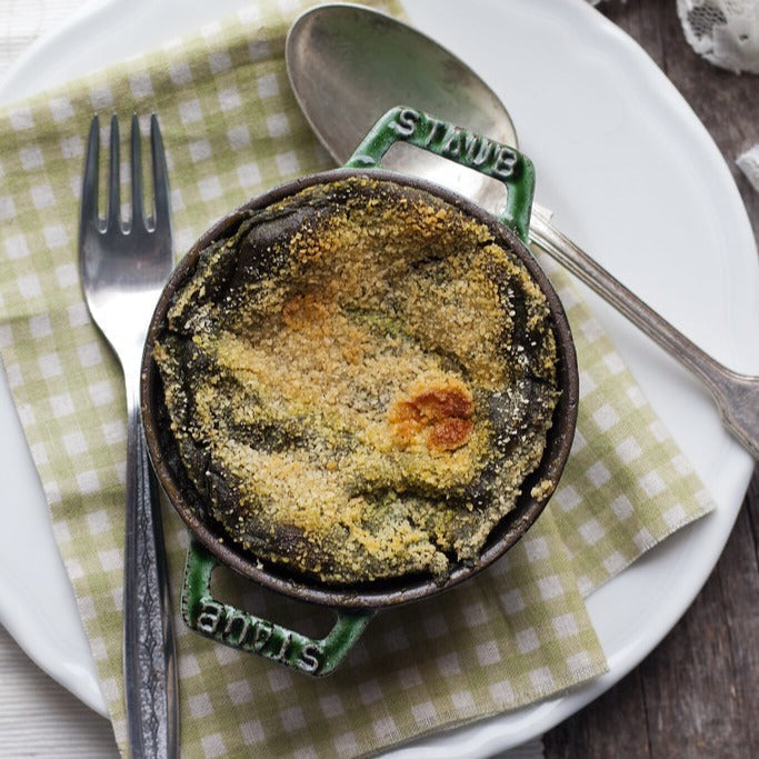 Sformato di Spinaci (Tuscan Spinach flans)- A Delightful Vegetarian Dish for Your Christmas Table