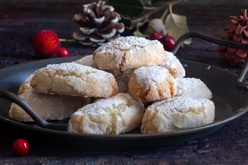 Ricciarelli - Tuscan Christmas Almond Cookies